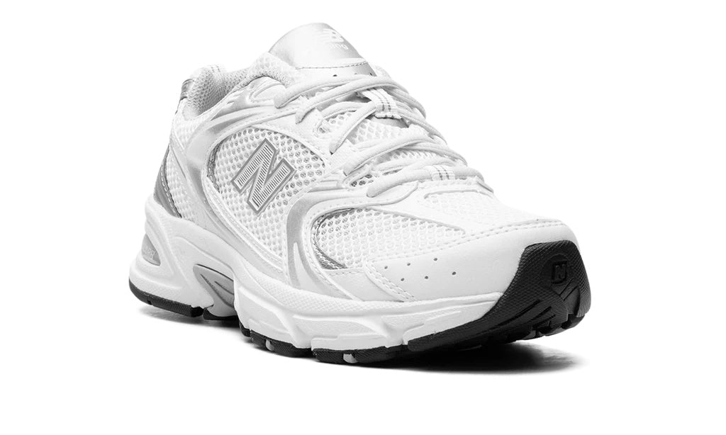 New Balance 530 White/Silver Metallic Unisex Retro Sneakers – MR530EMA