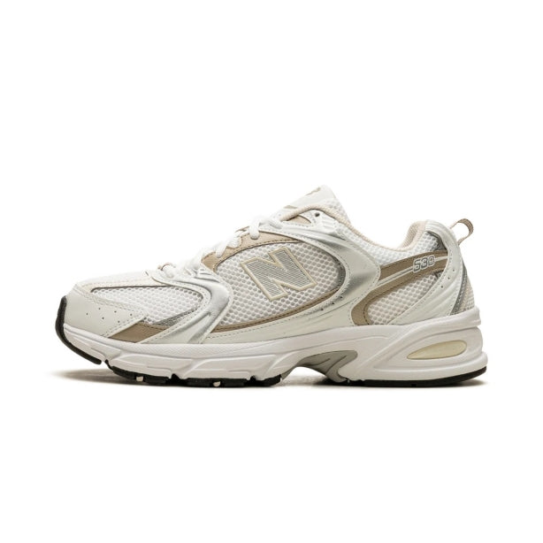 New Balance 530 White/Stoneware/Linen Men's Retro Sneakers – MR530RD