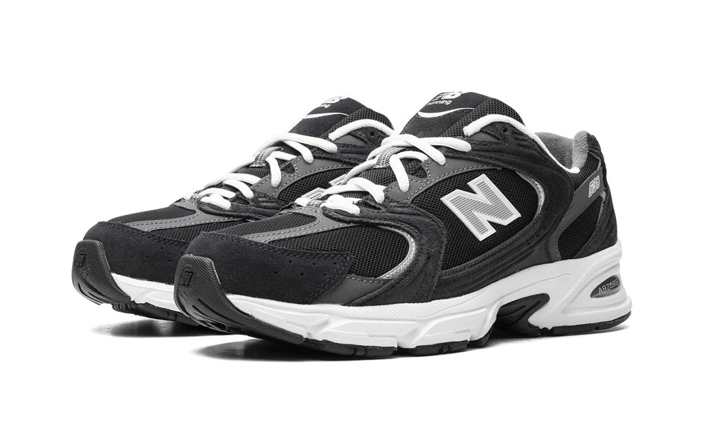 New Balance 530 Black/Dark Grey Unisex Sneakers – MR530CC