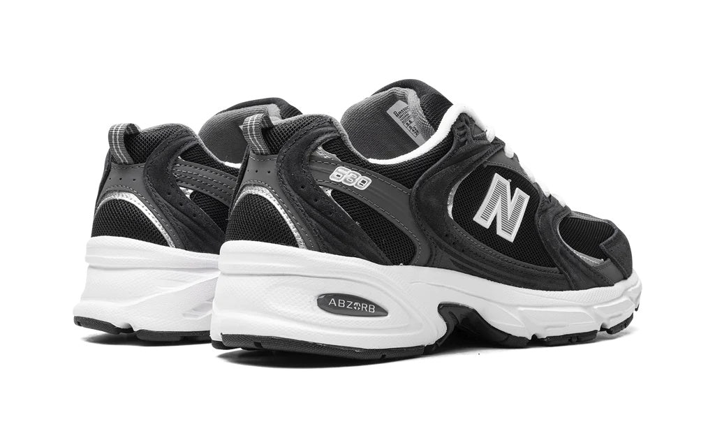 New Balance 530 Black/Dark Grey Unisex Sneakers – MR530CC
