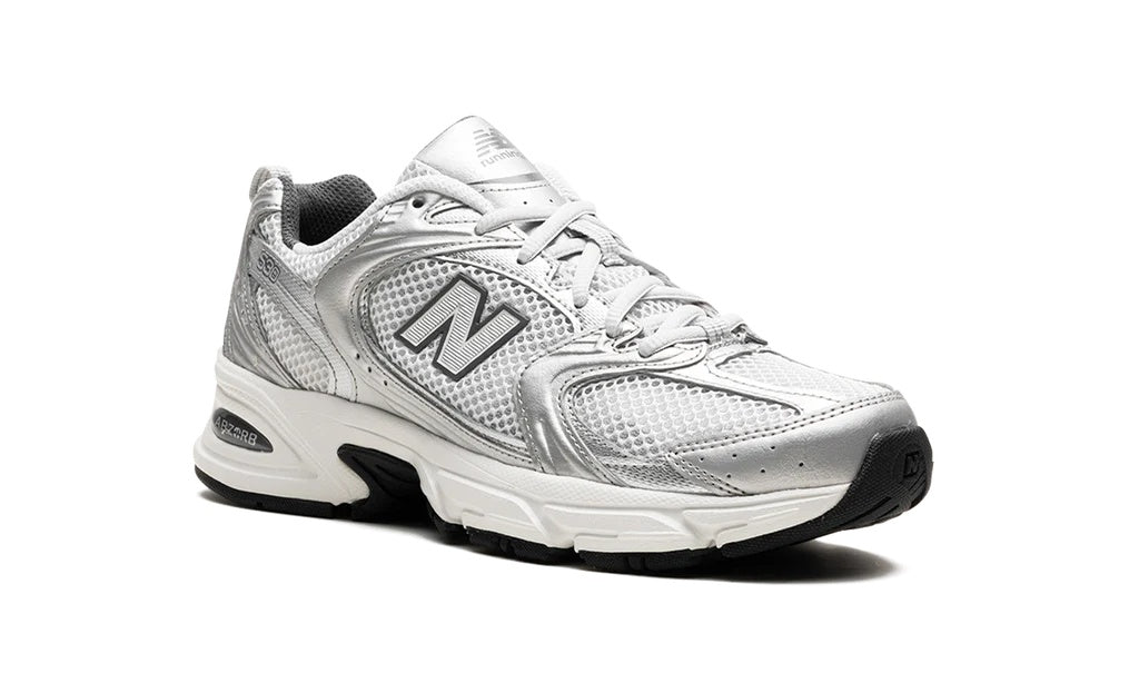 New Balance 530 Grey Matter/Silver Metallic Retro Sneakers – MR530LG