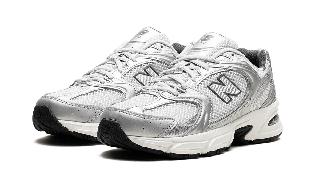 New Balance 530 Grey Matter/Silver Metallic Retro Sneakers – MR530LG