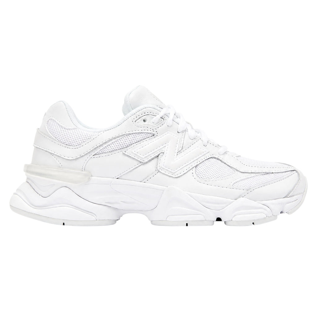 New Balance 9060 Triple White Unisex Lifestyle Sneakers – U9060NRJ