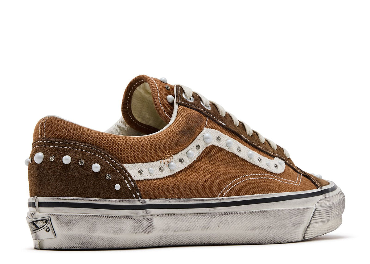 Vans LX Old Skool 36 Pearlized Pack Vintage Cocoa Brown Premium Sneakers