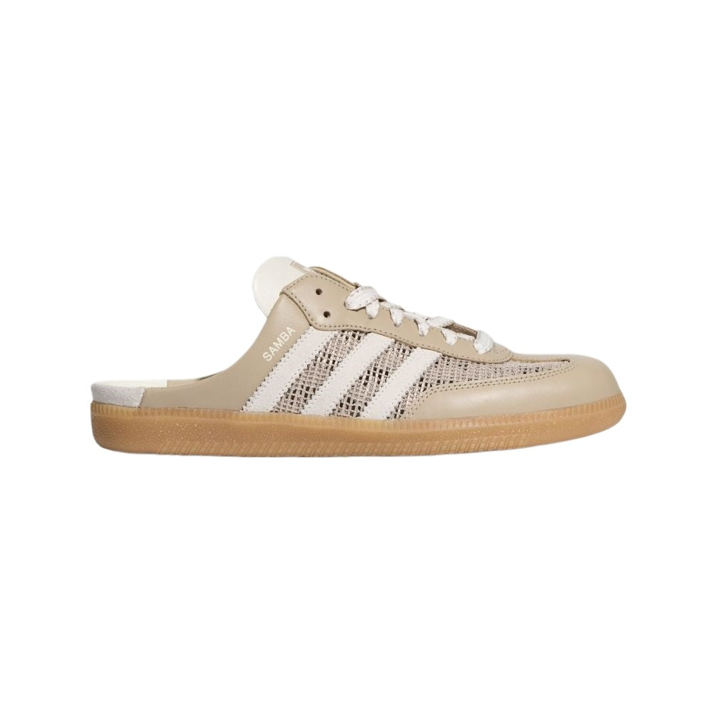 adidas Samba OG Mule Beige/Off White/Gum Women's Backless Sneakers – HP5051