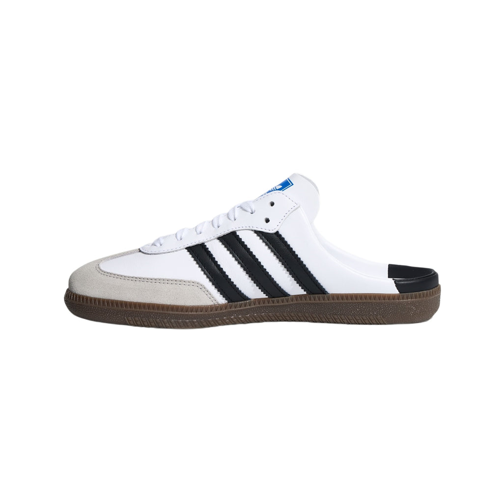 adidas Samba OG Mule Cloud White/Core Black/Gold Metallic Backless Sneakers – LB3814