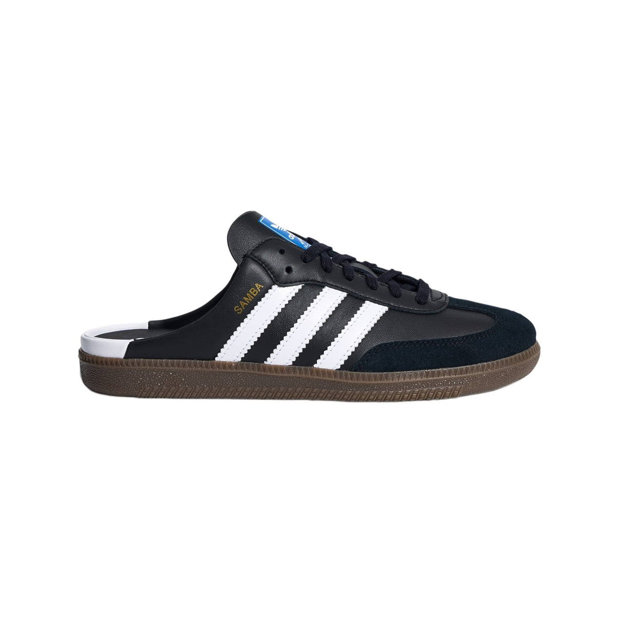 adidas Samba OG Mule Core Black/Cloud White/Gum Backless Sneakers – LB3815