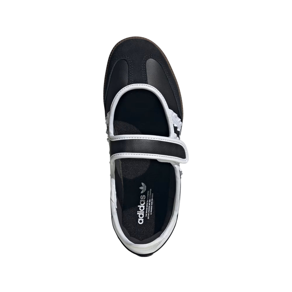 adidas Samba Jane Core Black/Cloud White/Gum Women's Mary Jane Sneakers – KZ6690
