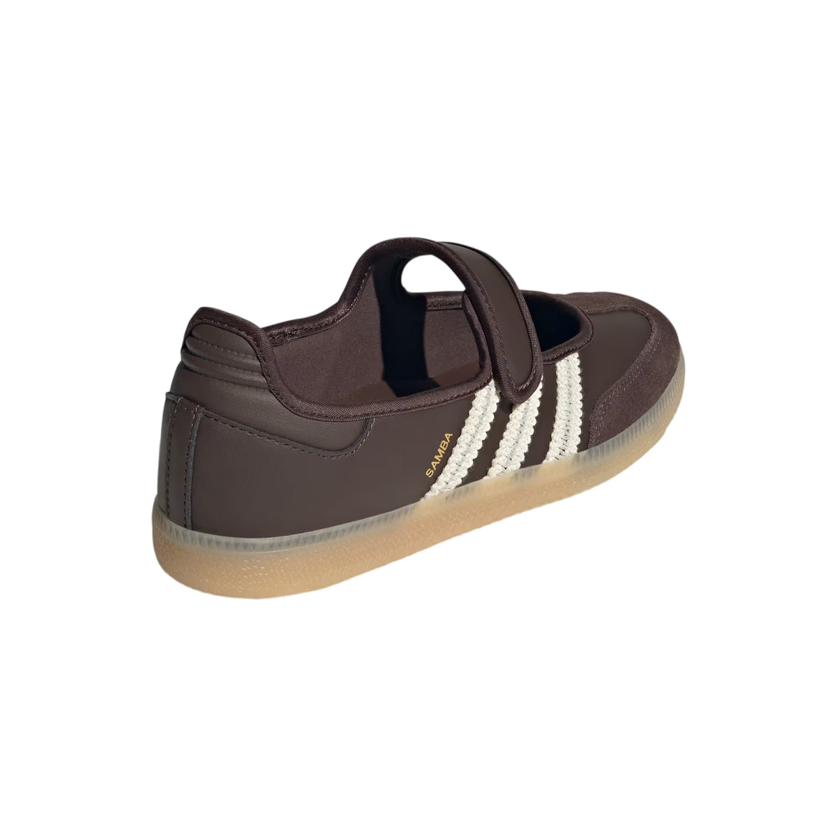adidas Samba Jane Brown/Sand Strata/Gum Women's Mary Jane Sneakers – HP7130