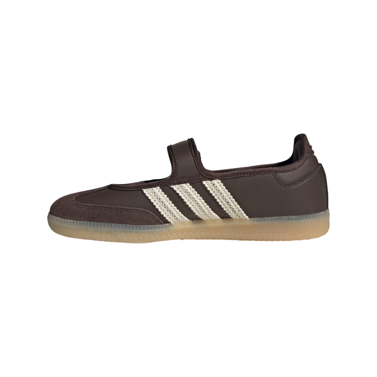adidas Samba Jane Brown/Sand Strata/Gum Women's Mary Jane Sneakers – HP7130