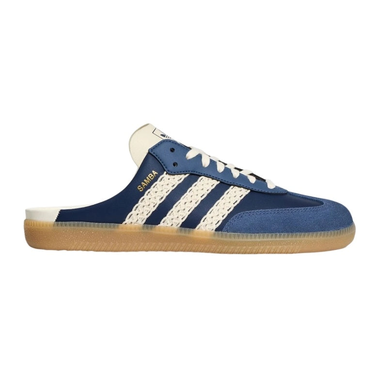 adidas Samba OG Mule Night Indigo/Cream White/Preloved Ink Backless Sneakers – HP5053