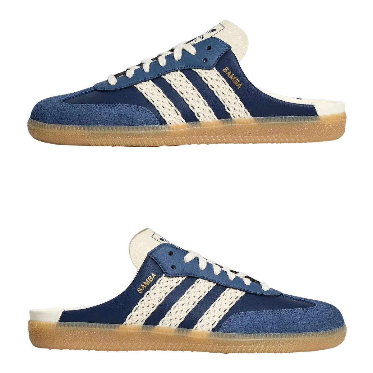 adidas Samba OG Mule Night Indigo/Cream White/Preloved Ink Backless Sneakers – HP5053