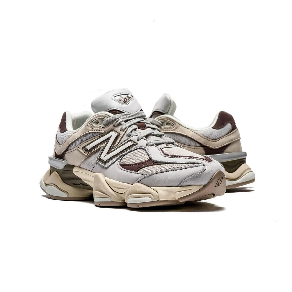 New Balance 9060 Grey Matter/Timberwolf/Covert Green Lifestyle Sneakers – U9060FNA