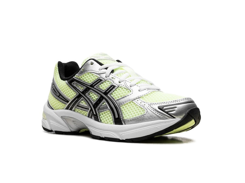ASICS GEL-1130 Women's Neon Pack Green Volt/Metallic Silver Sneakers – 1202A525-750