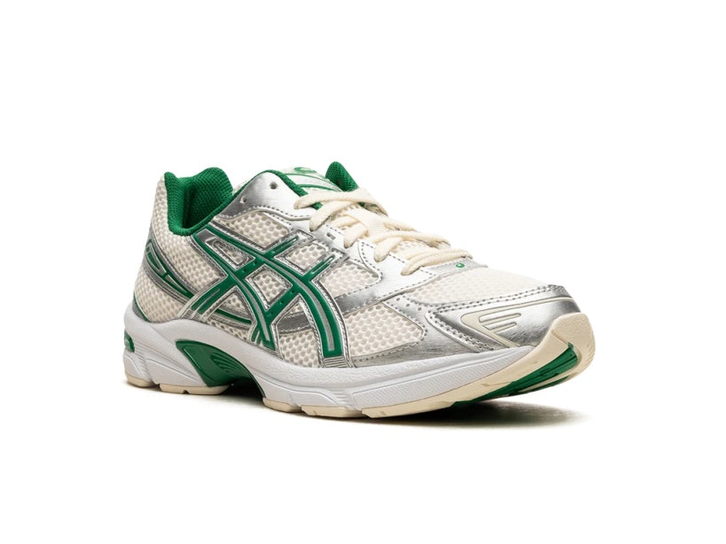 ASICS GEL-1130 Cream/Kale “Kale Green” Unisex Sneakers – 1201A974-100