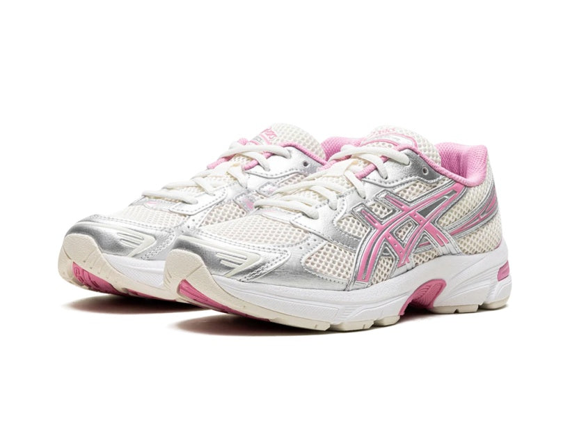 ASICS GEL-1130 GS Cream/Sweet Pink Grade School Sneakers – 1204A168-100