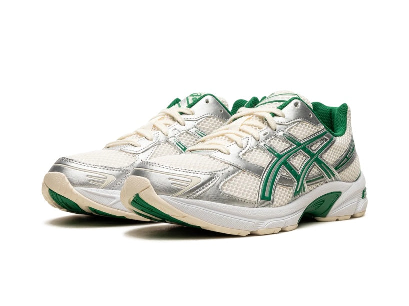 ASICS GEL-1130 Cream/Kale “Kale Green” Unisex Sneakers – 1201A974-100