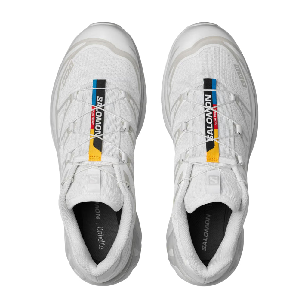 Salomon XT-6 “White / White / Lunar Rock” – L41252900