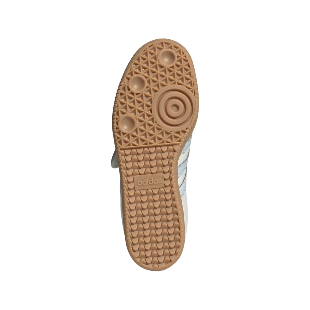 adidas Samba Jane Women's Cloud White/Halo Blue/Gum Mary Jane Sneakers – JR7339