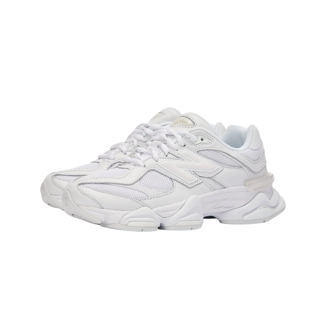 New Balance 9060 Triple White Unisex Lifestyle Sneakers – U9060NRJ