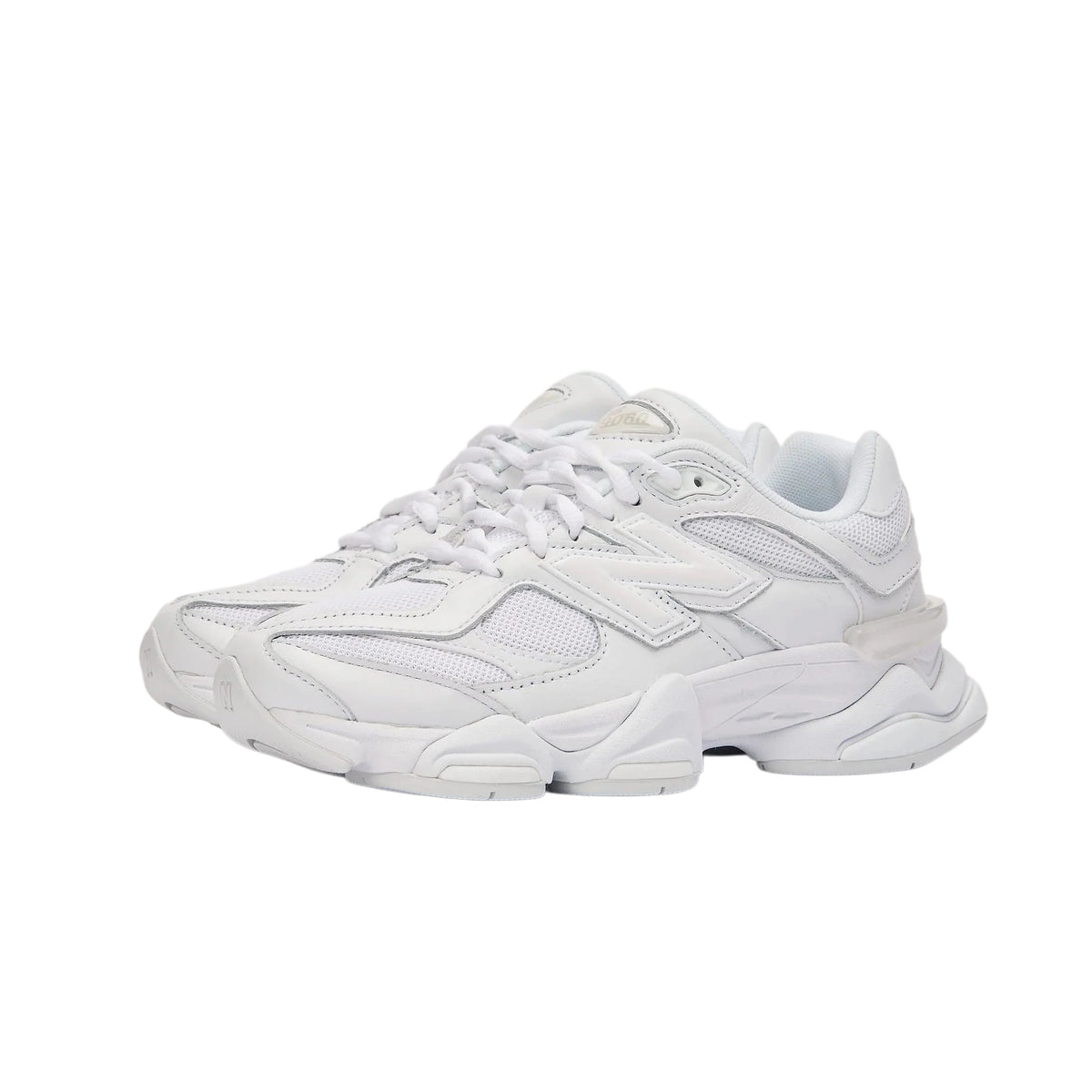 New Balance 9060 Triple White Unisex Lifestyle Sneakers – U9060NRJ