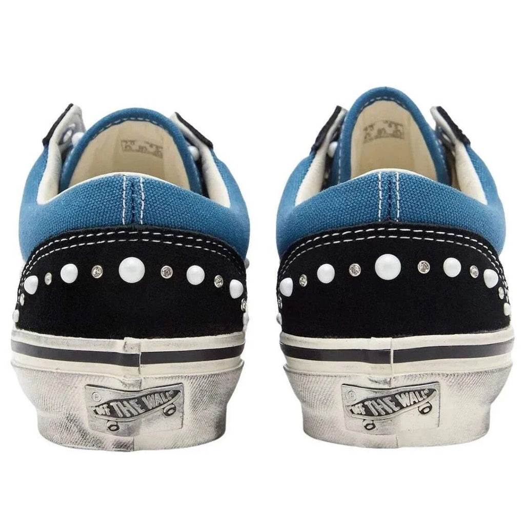 Vans LX Old Skool 36 Pearlized Pack Black/Navy Blue Premium Sneakers – VN000E8VYA6